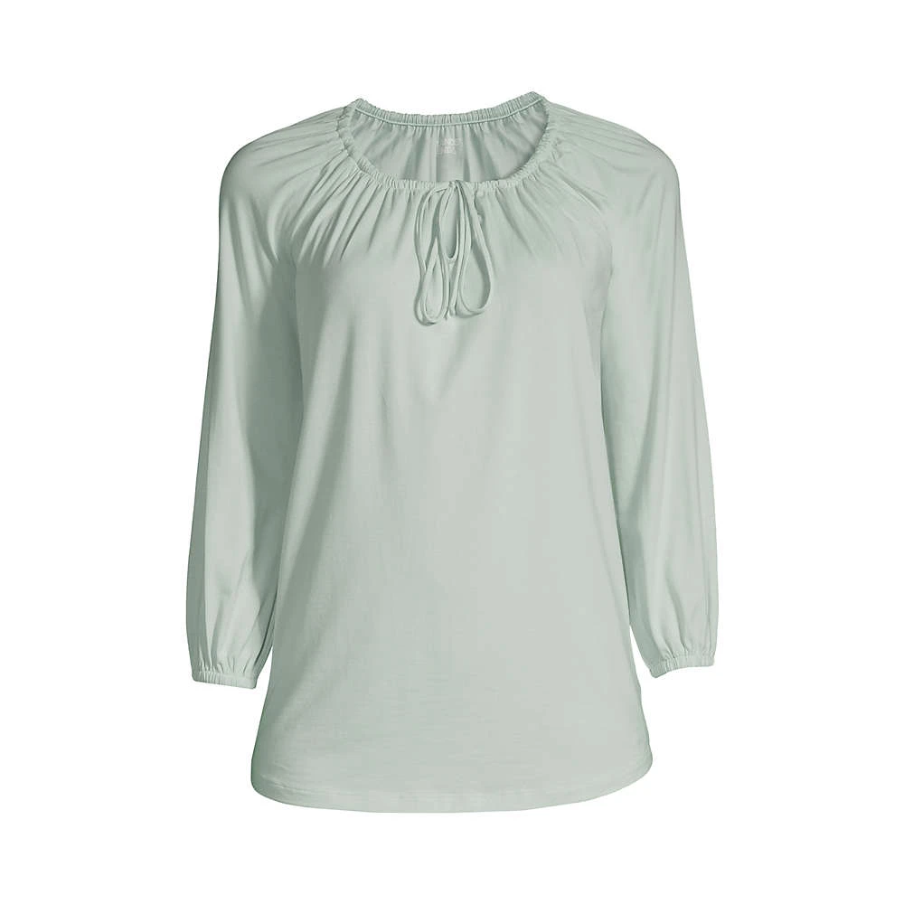 Jerseybluse Aus Baumwoll/Modal-Mix Für Damen 4 Jerseybluse Aus Baumwoll/Modal-Mix Für Damen – Bild 4