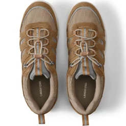 Trekking-Sneaker Aus Veloursleder Für Damen -Lands' End Verkaufsgeschäft 525746 LEPP L1 XMX