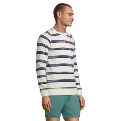 French Terry Sweatshirt Für Herren -Lands' End Verkaufsgeschäft 527972 LEPP FS 9OH
