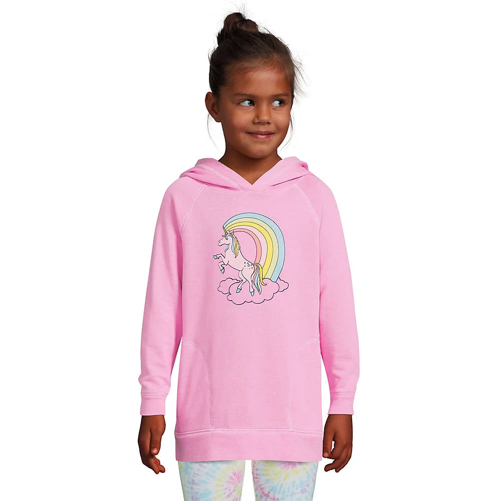 French Terry Long-Hoodie Für Mädchen 2 French Terry Long-Hoodie Für Mädchen – Bild 2