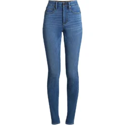 Shaping Jeans Skinny Fit High Waist Für Damen -Lands' End Verkaufsgeschäft 528958 LEPP LF 52E