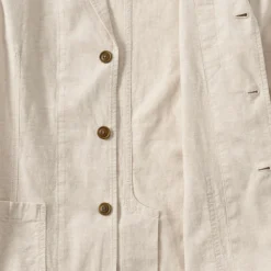 Sakko Aus Leinen/Baumwoll-Mix Für Herren -Lands' End Verkaufsgeschäft 529788 LEPP L1 NAT