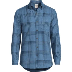 Blake Shelton X Lands' End Flagship Flanellhemd Für Herren