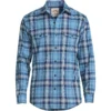 Blake Shelton X Lands' End Leichtes Komfort-Flanellhemd, Classic Fit