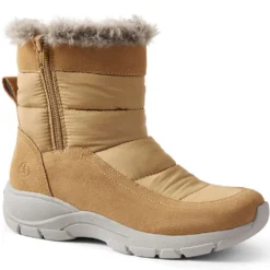 Halbhohe, Isolierte Schneestiefel Für Damen