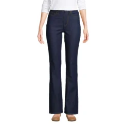 Recover Bootcut-Jeans High Waist Für Damen -Lands' End Verkaufsgeschäft 532575 LEPP FF 8U7