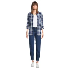 Recover Boyfriend-Jeans Mid Waist Für Damen -Lands' End Verkaufsgeschäft 532576 LEPP F1 5TO