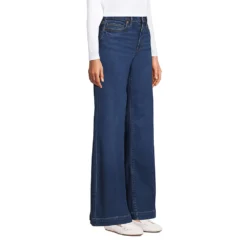 Recover Jeans High Waist Mit Weitem Bein Für Damen -Lands' End Verkaufsgeschäft 532582 LEPP FS 5TO