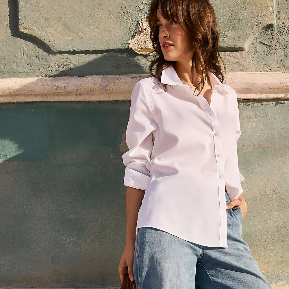 Bügelfreie Supima-Bluse 6 Bügelfreie Supima-Bluse – Bild 6