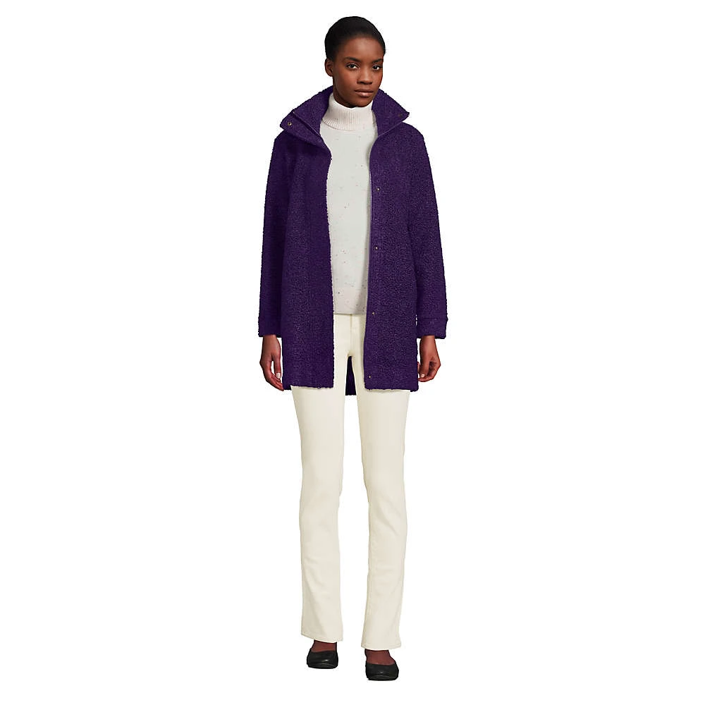 Bouclé-Jacke Für Damen 5 Bouclé-Jacke Für Damen – Bild 5