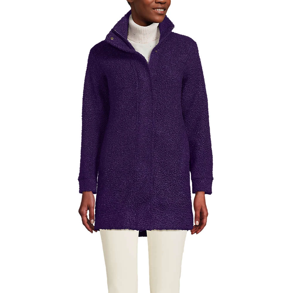 Bouclé-Jacke Für Damen 3 Bouclé-Jacke Für Damen – Bild 3