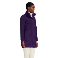 Bouclé-Jacke Für Damen 10 Bouclé-Jacke Für Damen -Lands' End Verkaufsgeschäft 533224 LEPP FS BKY