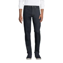 Stretch-Denim Jeans Für Herren, Straight Fit -Lands' End Verkaufsgeschäft 533415 LEPP FF 732