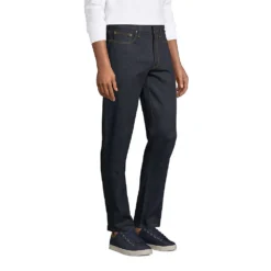 Stretch-Denim Jeans Für Herren, Straight Fit -Lands' End Verkaufsgeschäft 533415 LEPP FS 732