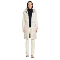 Ultraleichter Daunenmantel Mit Ziersteppung Und Packbeutel Für Damen -Lands' End Verkaufsgeschäft 533512 LEPP F1 LST