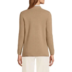 Jerseyblazer Aus Baumwolle Für Damen -Lands' End Verkaufsgeschäft 533645 LEPP FB MQE