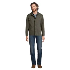 Blake Shelton X Lands' End Utility-Jacke Aus Twill Für Herren -Lands' End Verkaufsgeschäft 535122 LEPP F1 AK9