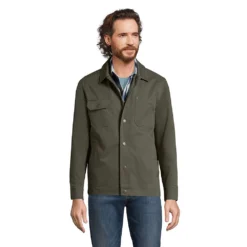Blake Shelton X Lands' End Utility-Jacke Aus Twill Für Herren -Lands' End Verkaufsgeschäft 535122 LEPP FF AK9