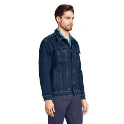 Blake Shelton X Lands' End Jeansjacke Für Herren -Lands' End Verkaufsgeschäft 535124 LEPP FS 3Q6