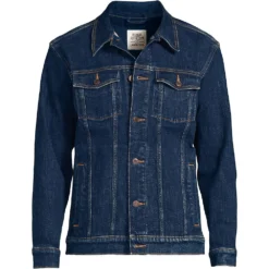 Blake Shelton X Lands' End Jeansjacke Für Herren -Lands' End Verkaufsgeschäft 535124 LEPP LF 3Q6
