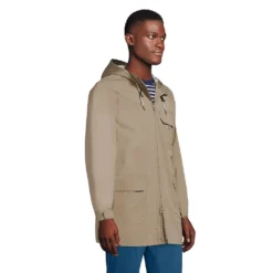 Wasserabweisender Parka Mit Kapuze Für Herren -Lands' End Verkaufsgeschäft 535206 LEPP FS KHA
