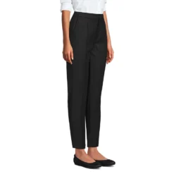 Knöchellange High Waist Hose Für Damen -Lands' End Verkaufsgeschäft 535741 LEPP FS BLA