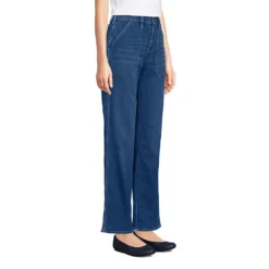 Recover Worker-Jeans High Waist Für Damen -Lands' End Verkaufsgeschäft 539932 LEPP FS 5TO