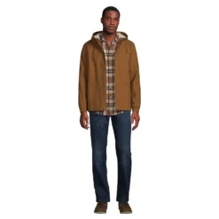 Blake Shelton X Lands' End Baumwolljacke Mit Sherpa-Fleece Für Herren -Lands' End Verkaufsgeschäft 540289 LEPP F1 DY1