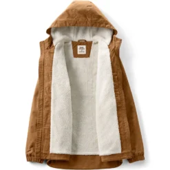 Blake Shelton X Lands' End Baumwolljacke Mit Sherpa-Fleece Für Herren -Lands' End Verkaufsgeschäft 540289 LEPP L1 DY1