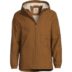 Blake Shelton X Lands' End Baumwolljacke Mit Sherpa-Fleece Für Herren