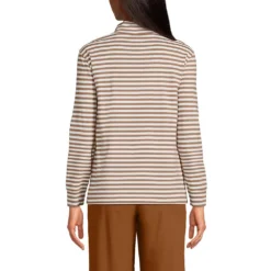 Super T-Stehbundshirt Für Damen -Lands' End Verkaufsgeschäft 540822 LEPP FB 33A