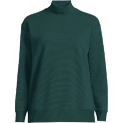 Ottoman-Stehkragenshirt Für Damen