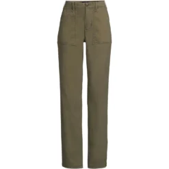 Utility-Chinos High Waist Für Damen 11 Utility-Chinos High Waist Für Damen -Lands' End Verkaufsgeschäft 543435 LEPP LF AK9