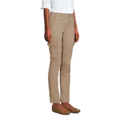 Slim Fit Cargo-Chinos Für Damen -Lands' End Verkaufsgeschäft 543438 LEPP FS MD2