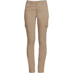 Slim Fit Cargo-Chinos Für Damen -Lands' End Verkaufsgeschäft 543438 LEPP LF MD2